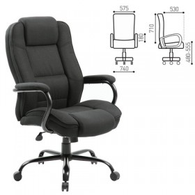 Кресло офисное BRABIX Heavy Duty HD-002 (ткань) в Зелёном Бору - zelyonyj-bor.katalogmebeli.com | фото
